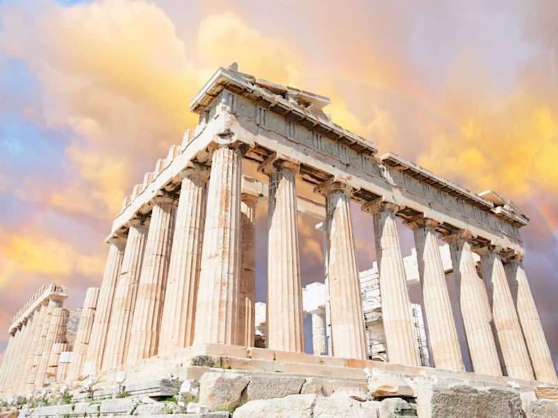 ギリシャ　パルテノン神殿